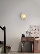 Moderne Luxus-Wandleuchte aus Jade für Hotel und Villa