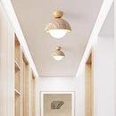 Skandinavische Deckenleuchte Travertin Wabi Sabi LED Marmor