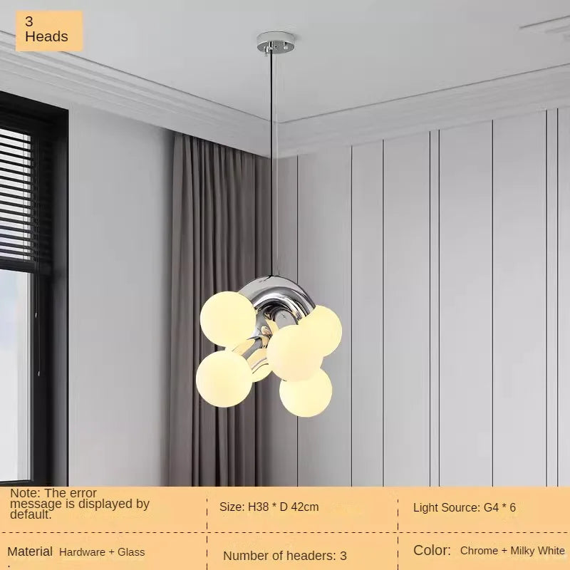 Kreativer minimalistischer Retro-Kronleuchter für moderne Dekoration