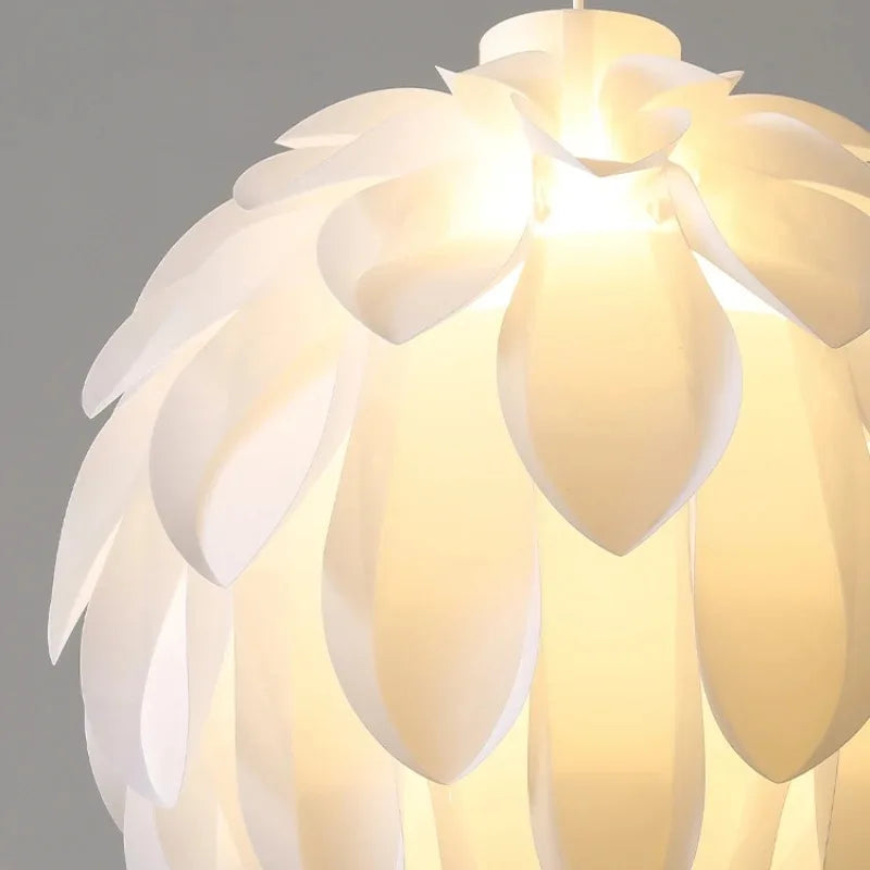 lustre en pvc design pomme de pin moderne pour décoration intérieure - vue 8 sur 7