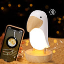 Toucan oiseau veilleuse Usb Rechargeable Lampe de Table Bluetooth Lampe chambre décor cadeau de noël pour enfants éclairage intérieur