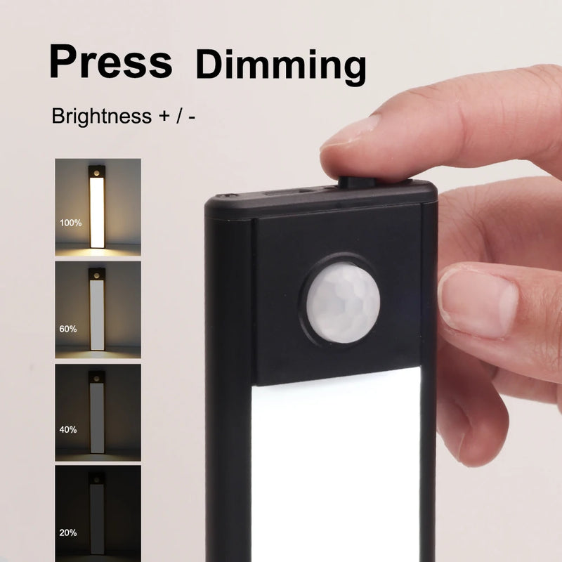 détecteur de mouvement led rechargeable pour armoires cuisine
