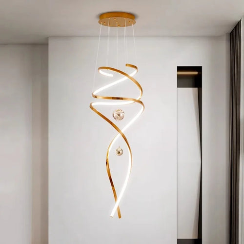 lustre suspension nordique pour éclairage intérieur salon
