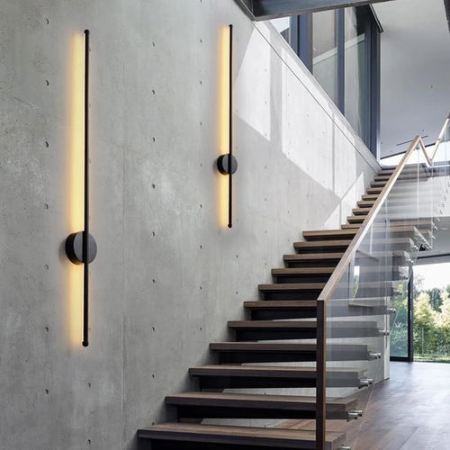 Applique murale LED en or noir - vue 4 sur 10