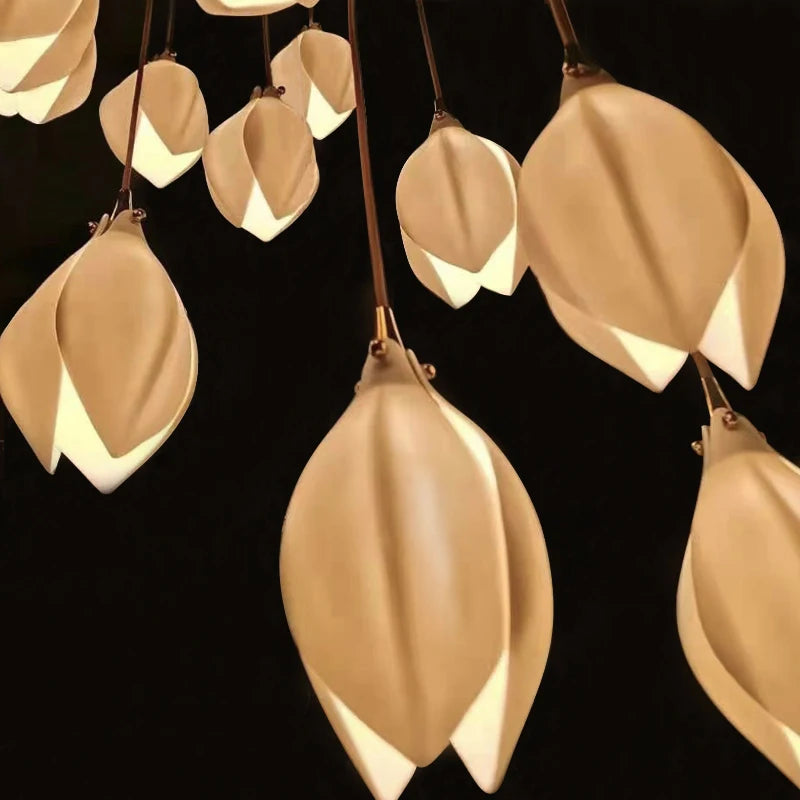 lustre créatif design nordique pour intérieur moderne et élégant - vue 5 sur 14