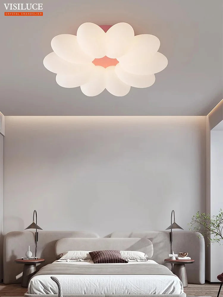 LED-Deckenleuchte Blumen für Kinderzimmer mit drei Lichtfarben - vue 2 sur 10