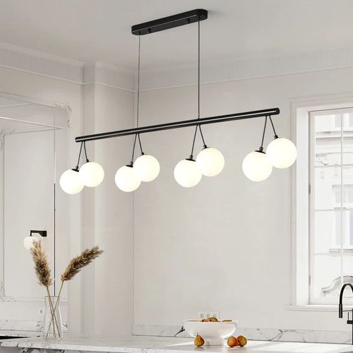 lustre post-moderne éclairage suspendu circulaire réglable design élégant - vue 4 sur 10