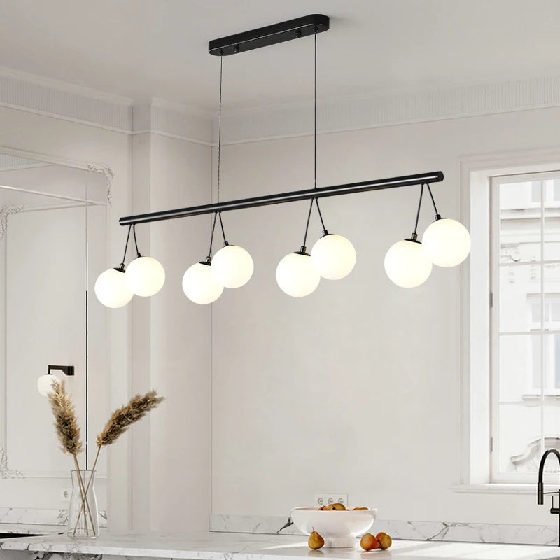 lustre post-moderne éclairage suspendu circulaire réglable design élégant - vue 3 sur 10