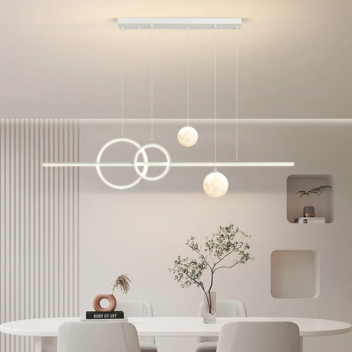 lustre led qiyimei pour décoration intérieure cuisine salon