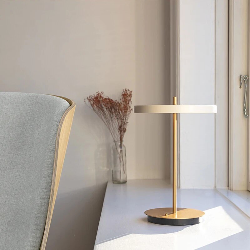 Lampadaire LED nordique variateur intérieur salon chambre étude - vue 5 sur 11