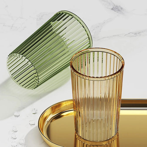 gobelet en acrylique pour brosse à dents accessoire de salle de bain élégant - vue 7 sur 10