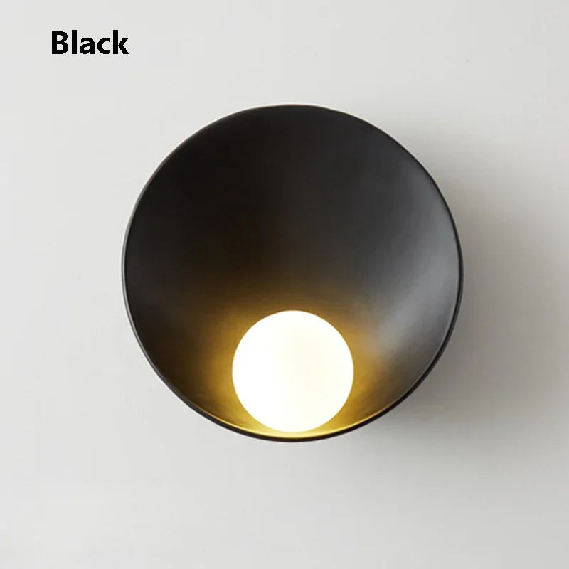 Chinesische Wandleuchte aus Resin mit dekorativem LED-Licht