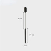 Luminaire suspendu à Long Tube Led moderne