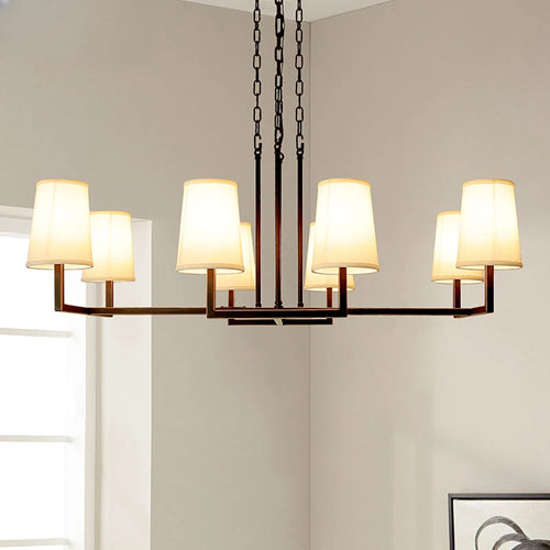 lustre industriel américain vintage loft créatif suspendu