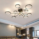 Minimalistische LED-Deckenleuchte 3 Farbtemperaturen dekorative Innenleuchte