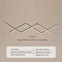 Moderne LED-Pendelleuchte für stilvolle Innenräume