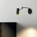 applique murale pliante moderne avec éclairage led pivotant
