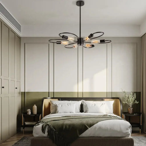 lustres modernes à led pour décoration intérieure élégante