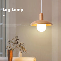 Kronleuchter LED nordischer Stil frische Holzkunst