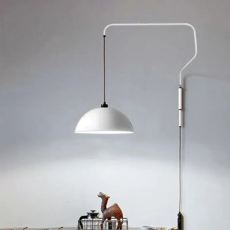 applique murale rotative design en fer luxe rétractable - vue 7 sur 8