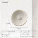LED-Wandleuchte Vintage aus Resin und Glas Wabi Sabi