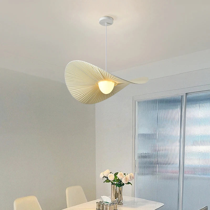 lustre en tissu moderne minimaliste pour intérieur élégant - vue 4 sur 10