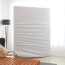 1pc 6-Sides Fully Enclosed Waterproof Mattress Cover With Zipper (Without Pillowcase), Dust-proof Mattress Protector Solid Color