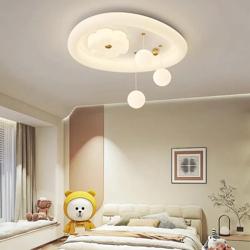 plafonnier romantique et moderne pour chambre d'enfant - vue 4 sur 7