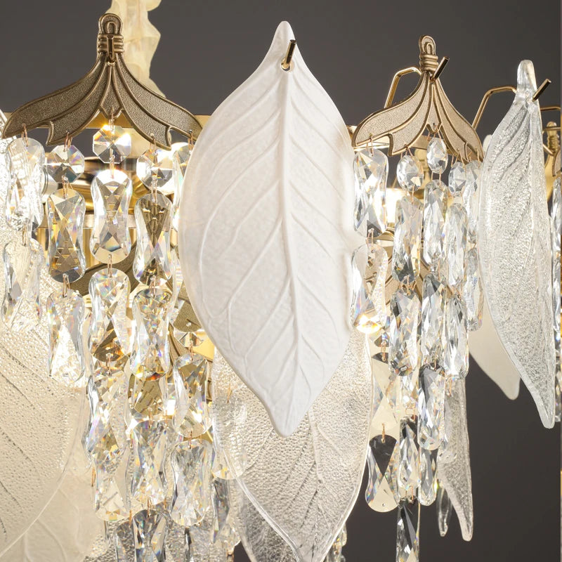 lustre en cristal design créatif pour éclairage moderne - vue 6 sur 11