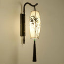 LED-Wandleuchte im Chinoiserie-Stil für Hotel und Teesalon