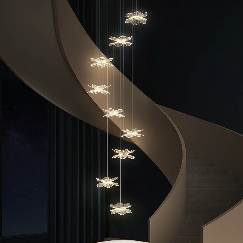 plafonnier moderne design pour éclairage intérieur élégant - vue 4 sur 12