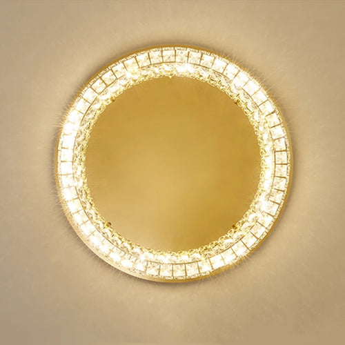 Runde LED-Deckenleuchte im nordischen Design aus Edelstahl – neues Modell - vue 6 sur 12