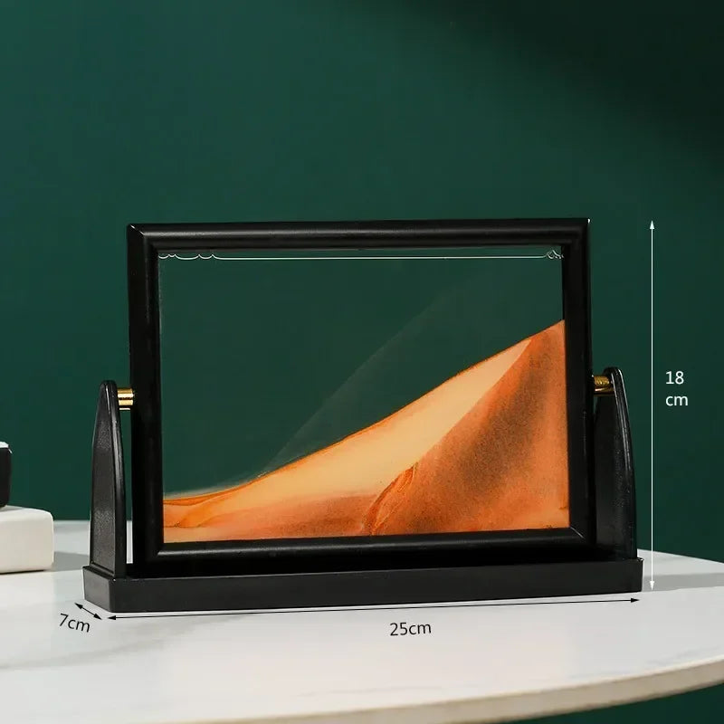 peinture artistique en mouvement sur sable créatif décoratif