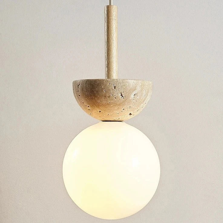 Suspension LED Style crème - vue 2 sur 7
