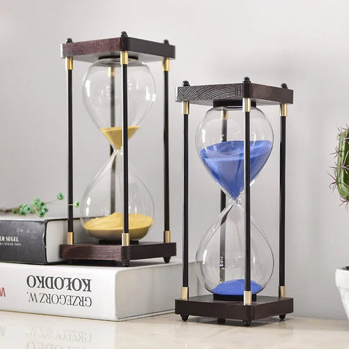 sablier en verre antichute pour enfants 30 minutes style rétro