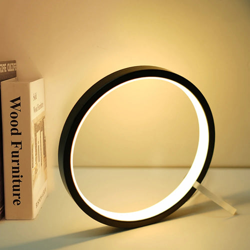 lampe usb ronde led gradation continue - vue 2 sur 6