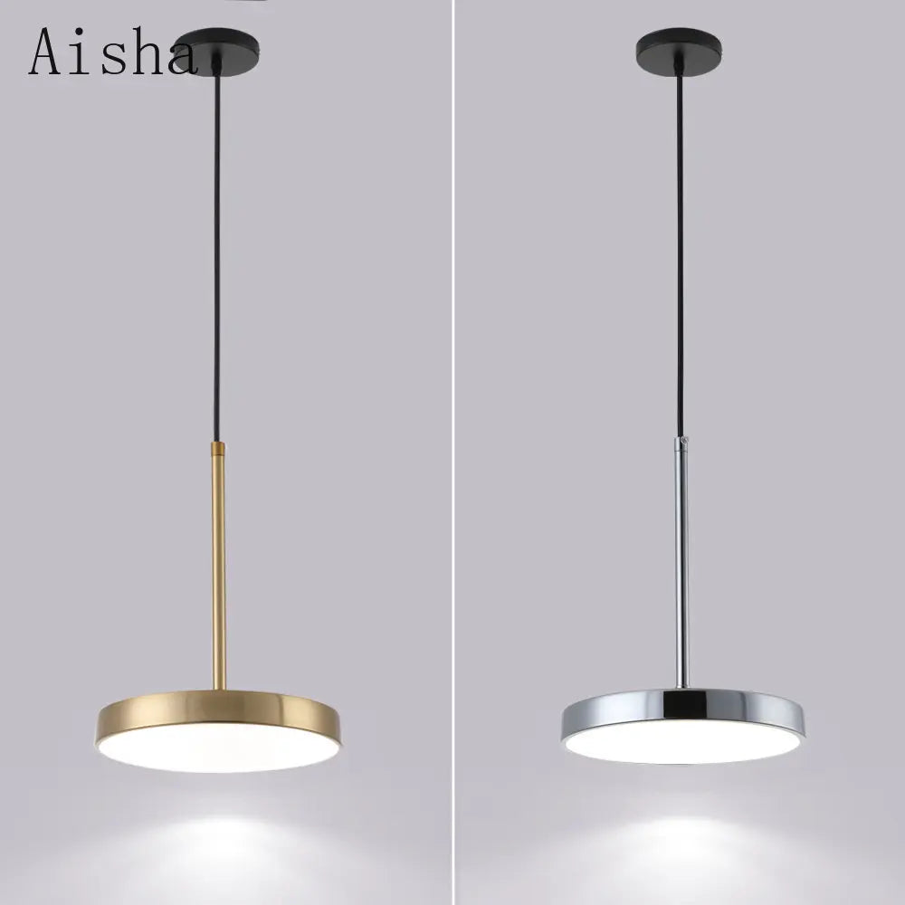 suspension circulaire en fer au design nordique élégant pour intérieur - vue 3 sur 8