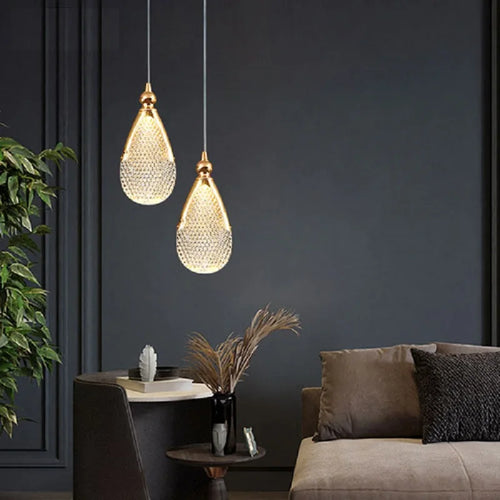 lampes suspendues led modernes pour intérieur maison décoration salon