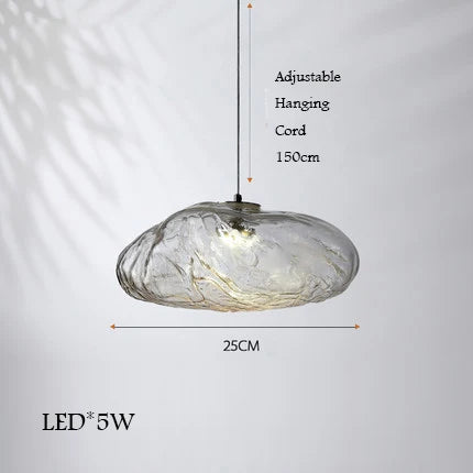 lustre en verre design nuage pour un intérieur créatif - vue 17 sur 21