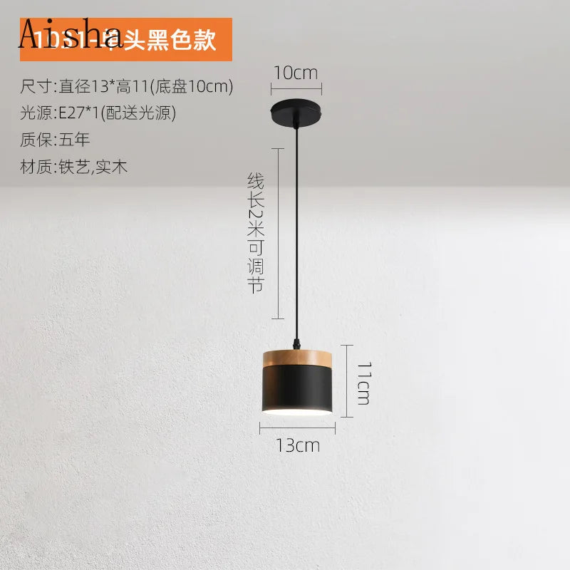 suspension nordique design pour éclairage intérieur moderne - vue 7 sur 9