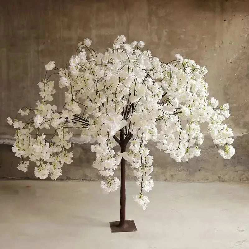 arbre de cerisier artificiel pour décoration festive et événementielle - vue 10 sur 18