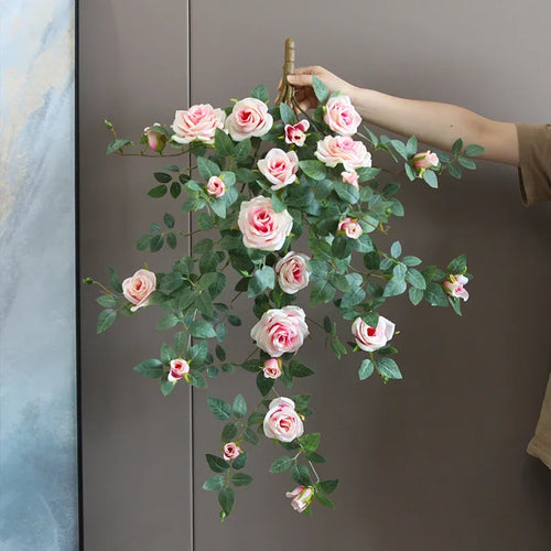 rose artificielle ruyi pour décoration florale et ambiance élégante - vue 7 sur 6