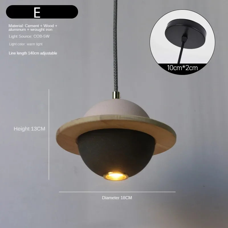 lustre moderne à led design créatif pour enfants - vue 8 sur 15