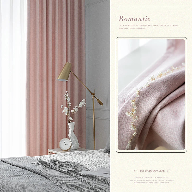 Rideau occultant moderne isolation lumière salon chambre fenêtre