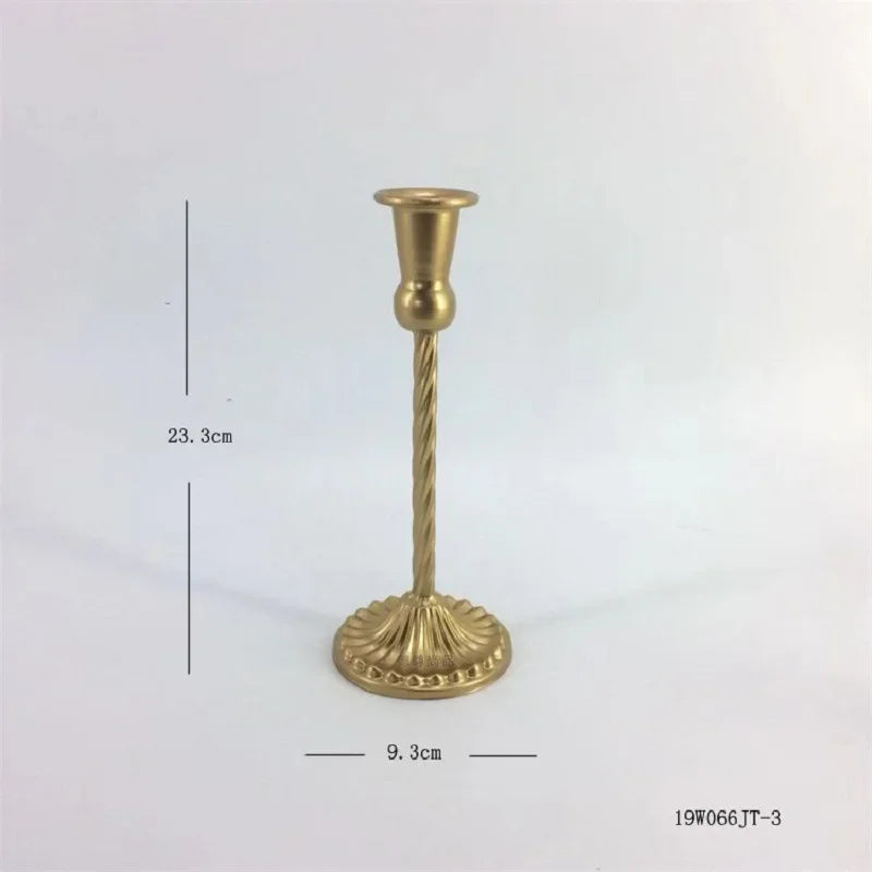 lustre en métal romantique pour décorations de mariage et dîner - vue 11 sur 29