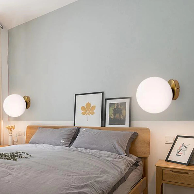 Applique murale Moderne Led nordique boule
