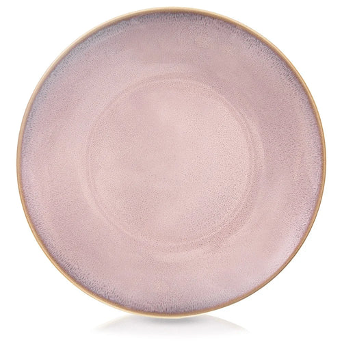 Assiette plate céramique émaillée style minimaliste 27 cm