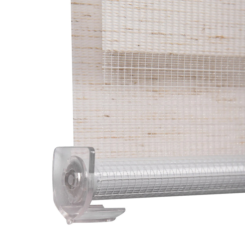 Store enrouleur zebra jour nuit double couche occultant