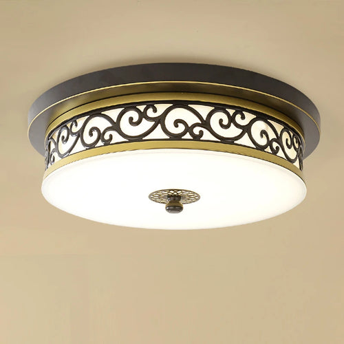 LED-Deckenleuchten im amerikanischen Retro-Stil für moderne Dekoration - vue 3 sur 8