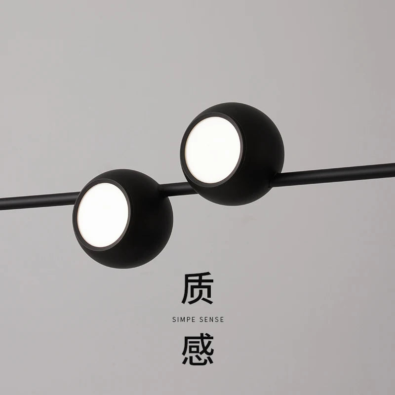 lustre style minimaliste italien moderne pour restaurant ou bar - vue 6 sur 8
